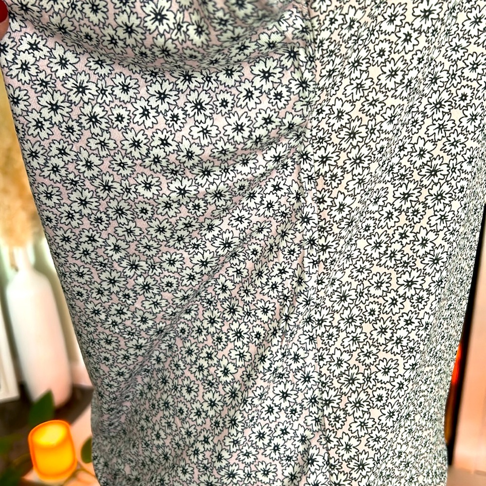 LOFT Women's Floral Blouse - Pink and White - Picture 7 of 10